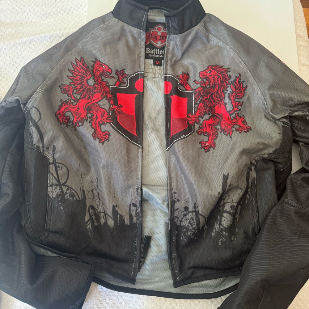 Icon moto , motorcycle jacket.